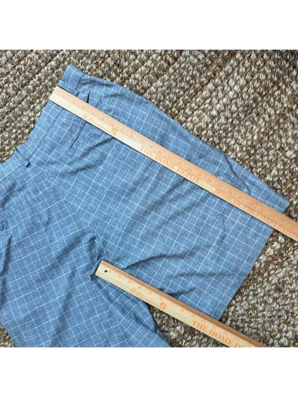 Nike Golf Mens Tour Performance Shorts 38 Gray Plaid 639801-088